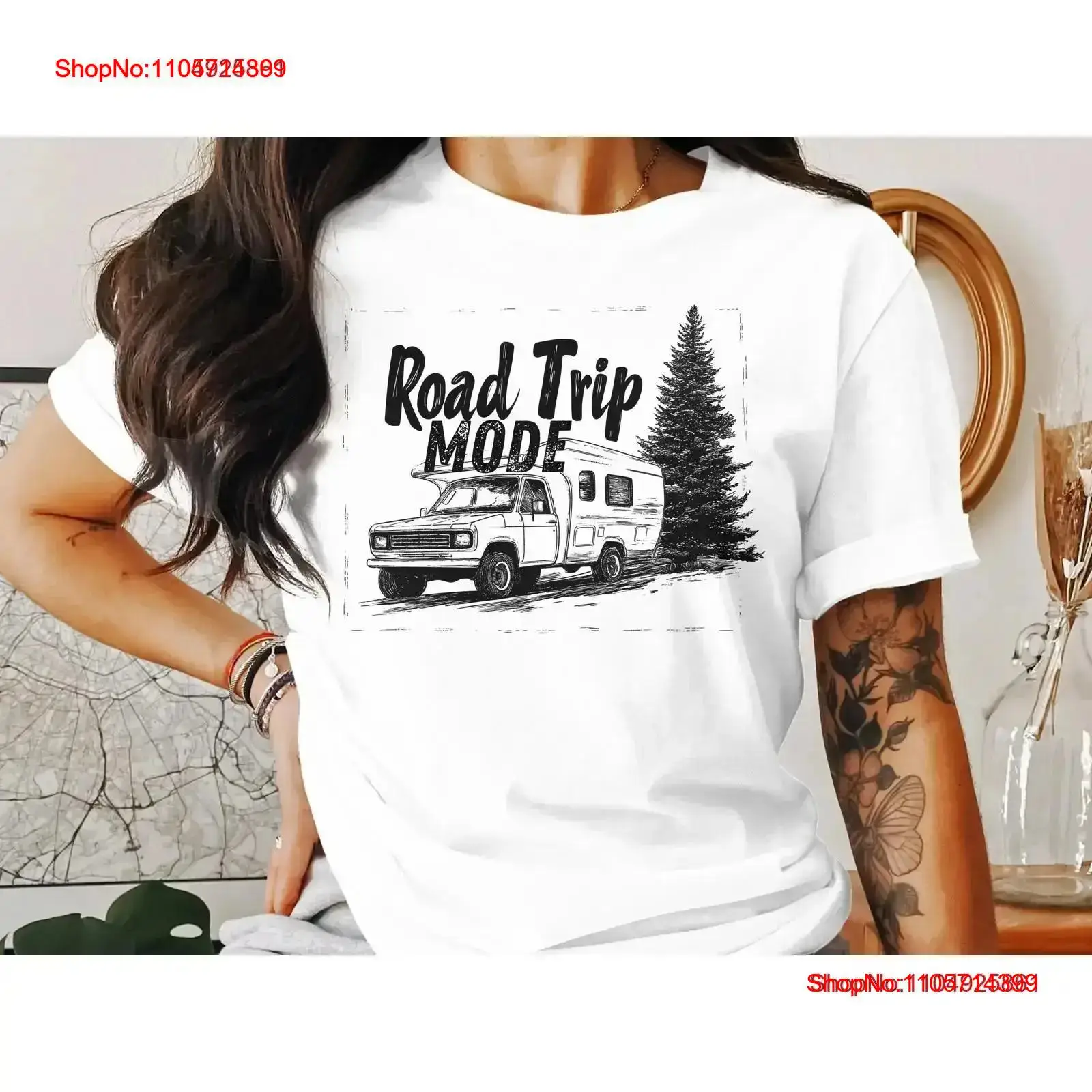Outdoor Adventure Rv - T-shirt Mode Road Trip, Camping, Vie