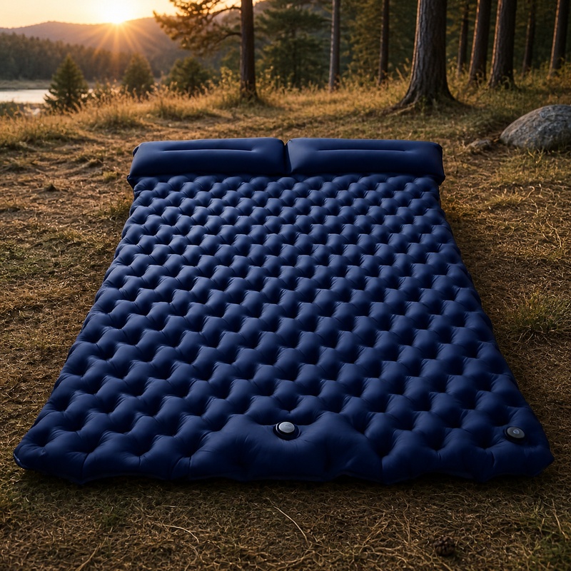 Outdoor Adventure Vehicles - Matelas gonflable double portable pour le