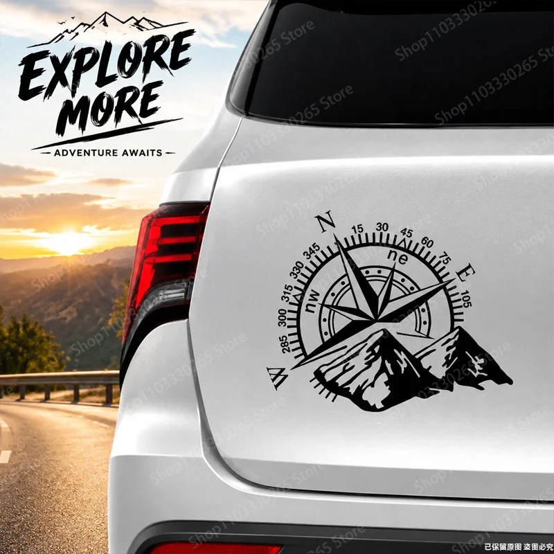 Outdoor Adventure Rv - Autocollant en vinyle résistant aux intempéries