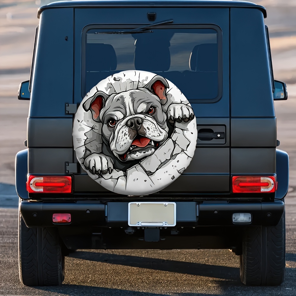Outdoor Adventure Rv - 1 couvre-roue Bulldog RV en tissu