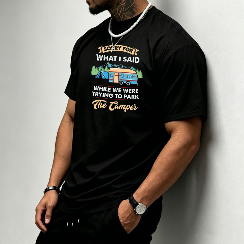 T-shirt pour homme avec impres - Outdoor Adventure Rv avis et prix
