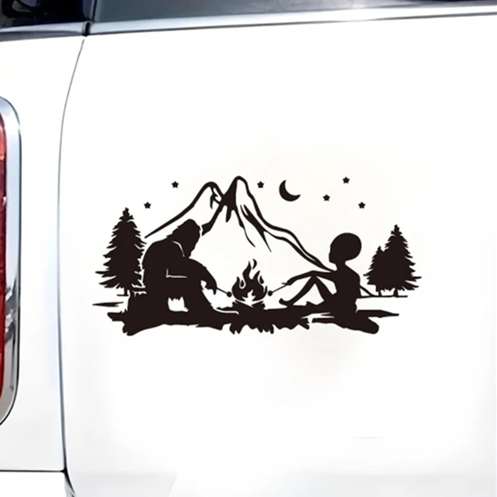 Autocollant en vinyle de feu d - Outdoor Adventure Rv avis et prix