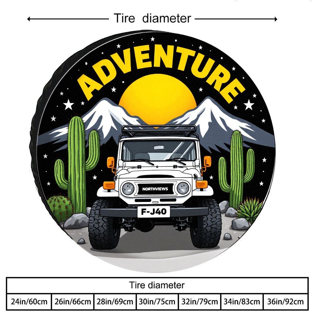 Housse de roue de secours pour - Outdoor Adventure Vehicles avis et prix