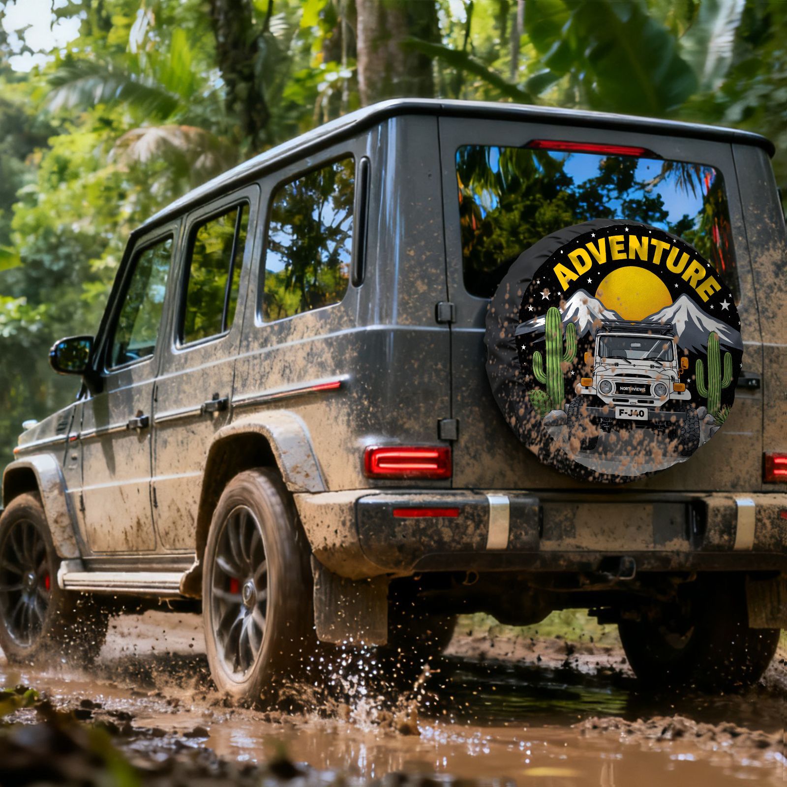 Housse de roue de secours pour - Outdoor Adventure Vehicles avis et prix