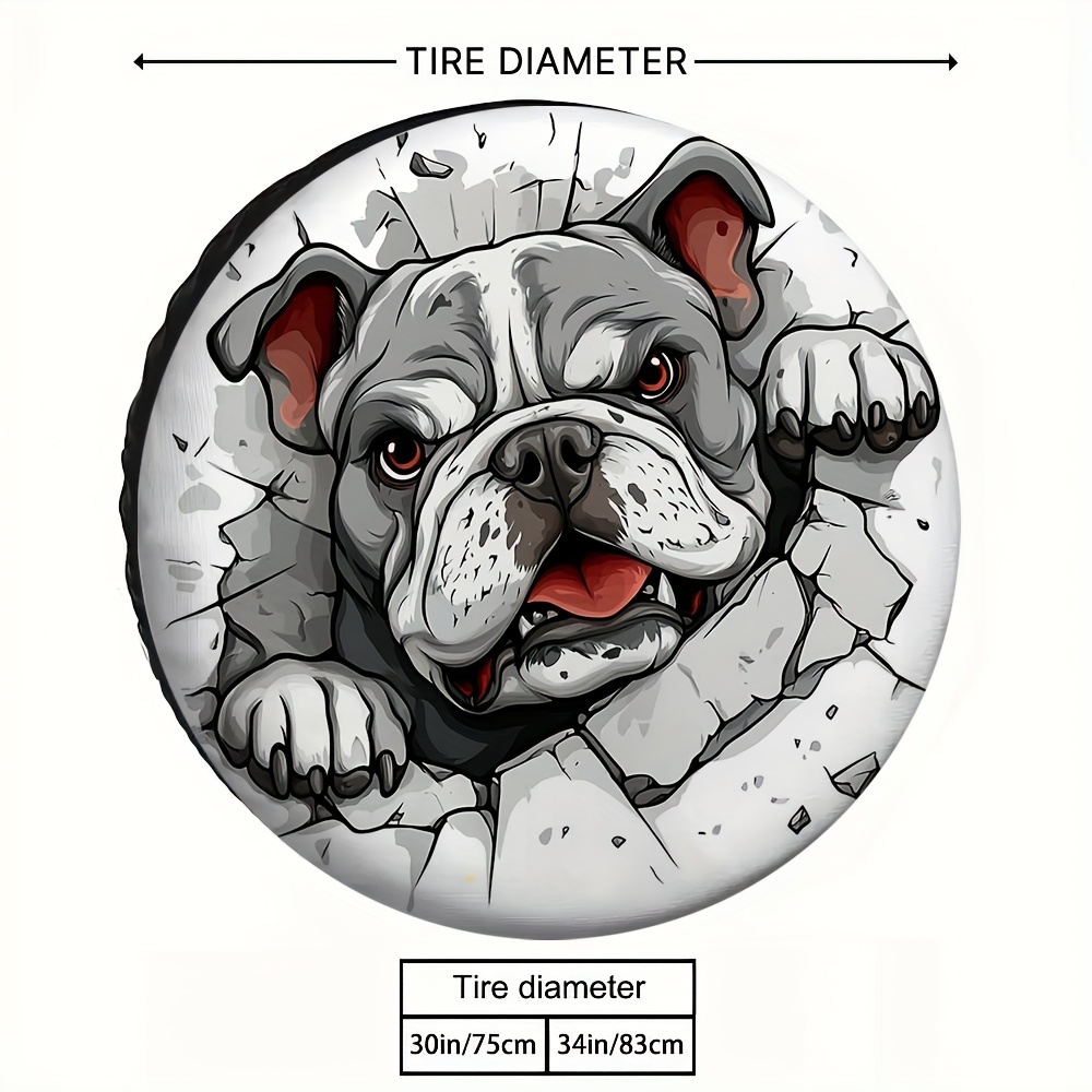 1 couvre-roue Bulldog RV en ti - Outdoor Adventure Rv avis et prix